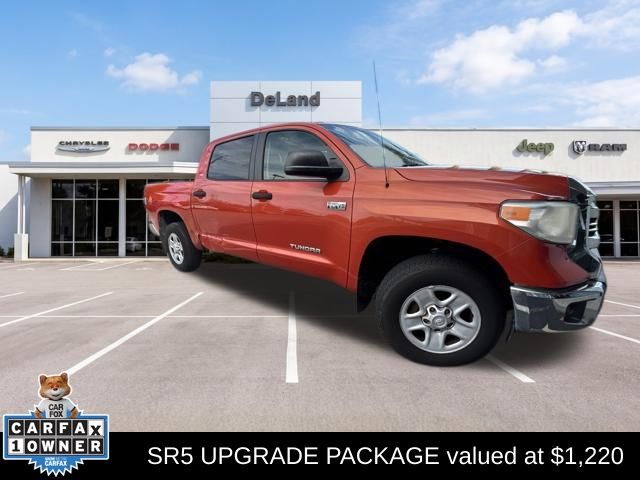 Inferno Red 2017 Toyota Tundra Pickup Truck Four-Wheel Drive 6-Speed Automatic Overdrive