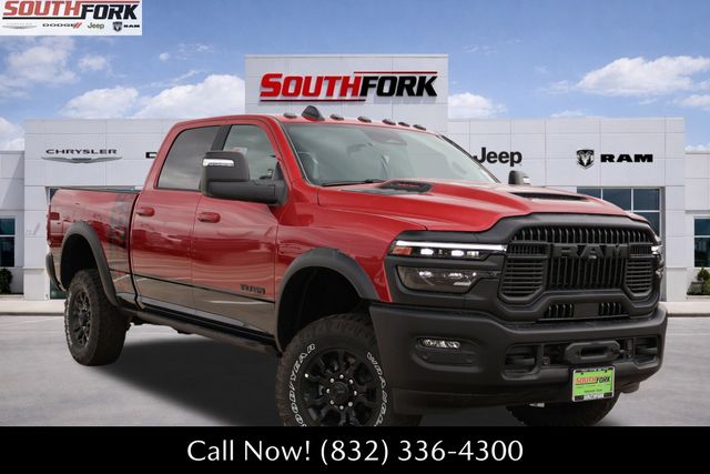 Molten Red Pearlcoat 2026 RAM 2500 Power Wagon Crew Cab 4WD Pickup Truck Four-Wheel Drive 8-Speed Automatic
