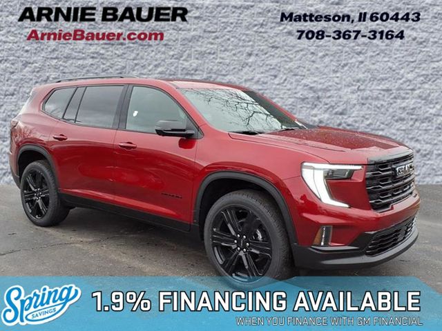 Volcanic Red Tintcoat 2026 GMC Acadia Elevation AWD SUV / Crossover Four-Wheel Drive 8-Speed Automatic
