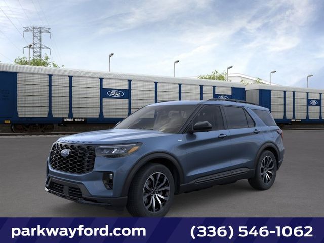 Vapor Blue Metallic 2026 Ford Explorer ST-Line AWD SUV / Crossover All-Wheel Drive Automatic