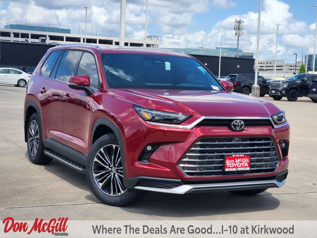 2026 Toyota Grand Highlander Hybrid MAX Platinum Red at Classic Toyota Galveston