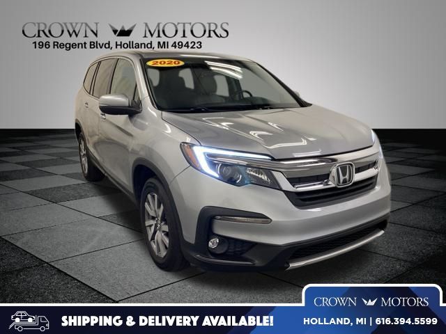 Lunar Silver Metallic 2020 Honda Pilot SUV / Crossover All-Wheel Drive 6-Speed Automatic