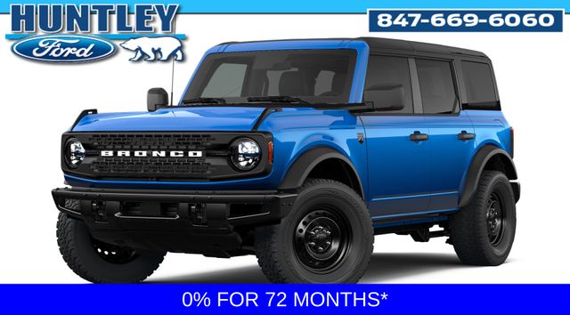 Velocity Blue Metallic 2026 Ford Bronco SUV / Crossover Four-Wheel Drive Automatic