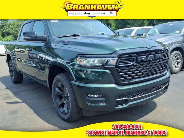 Serrano Green Metallic 2026 RAM 1500 Pickup Truck Four-Wheel Drive 8-Speed Automatic