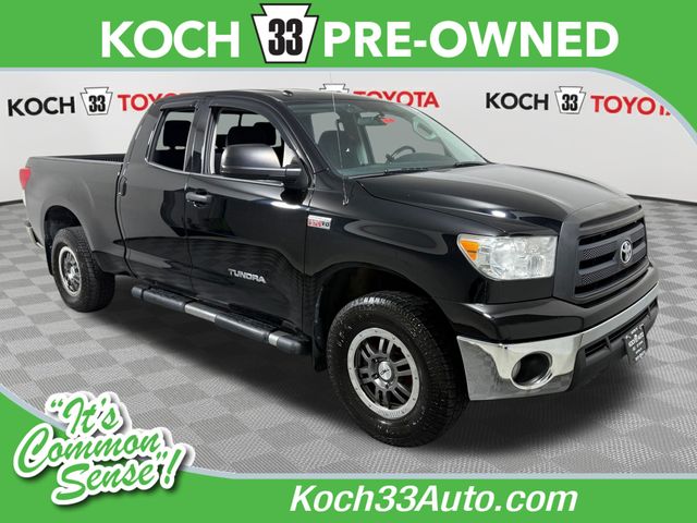 Black 2012 Toyota Tundra Pickup Truck Four-Wheel Drive 6-Speed Automatic Overdrive