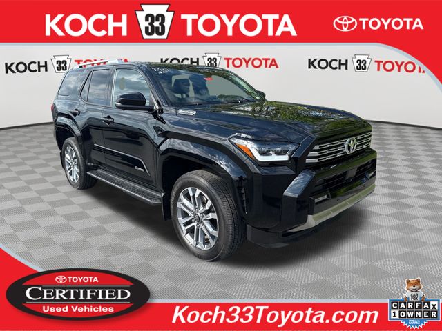 Black 2025 Toyota 4Runner Limited 4WD SUV / Crossover All-Wheel Drive 8-Speed Automatic