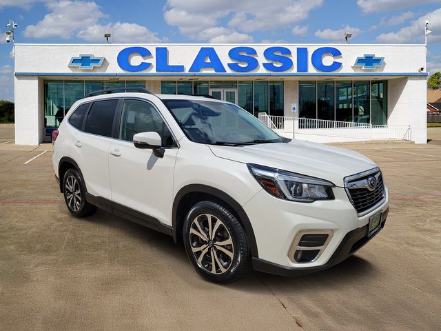 Crystal White Pearl 2020 Subaru Forester SUV / Crossover All-Wheel Drive Continuously Variable Transmission