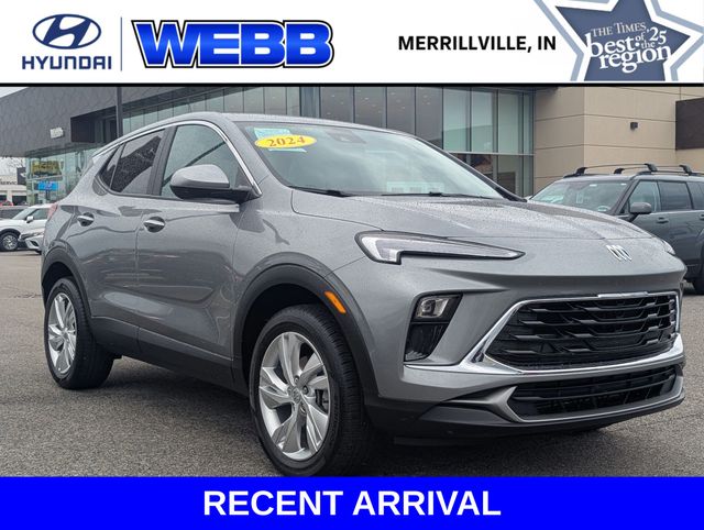 Moonstone Gray Metallic 2024 Buick Encore GX Preferred AWD SUV / Crossover All-Wheel Drive 9-Speed Automatic