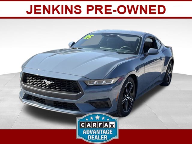 Vapor Blue 2025 Ford Mustang Coupe Rear-Wheel Drive Automatic