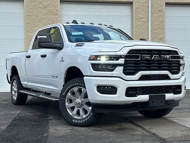 Bright White Clearcoat 2026 RAM 2500 Big Horn Crew Cab 4WD Pickup Truck Four-Wheel Drive 8-Speed Automatic