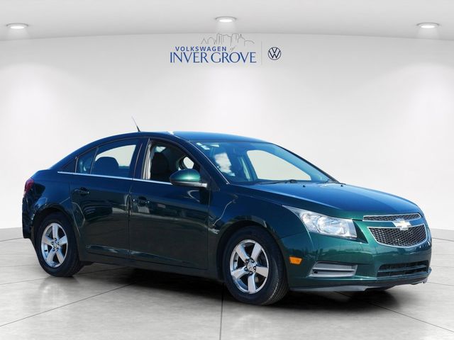 Rainforest Green Metallic 2014 Chevrolet Cruze 1LT Sedan FWD Sedan Front-Wheel Drive 6-Speed Automatic Overdrive