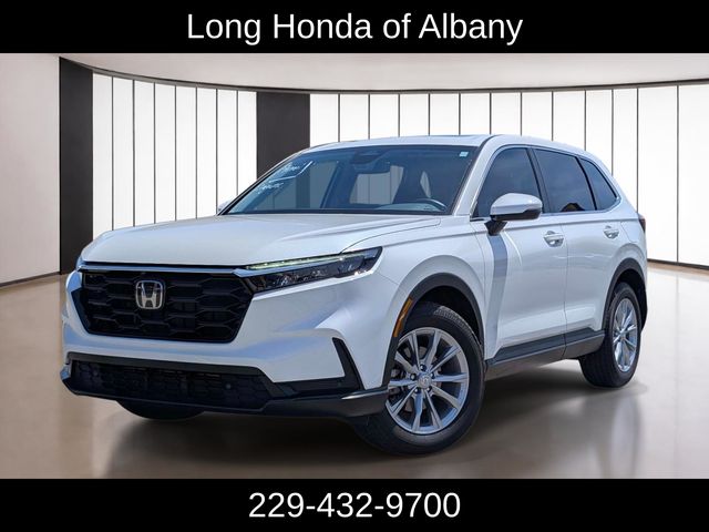 Platinum White Pearl 2025 Honda CR-V EX-L AWD SUV / Crossover All-Wheel Drive Continuously Variable Transmission