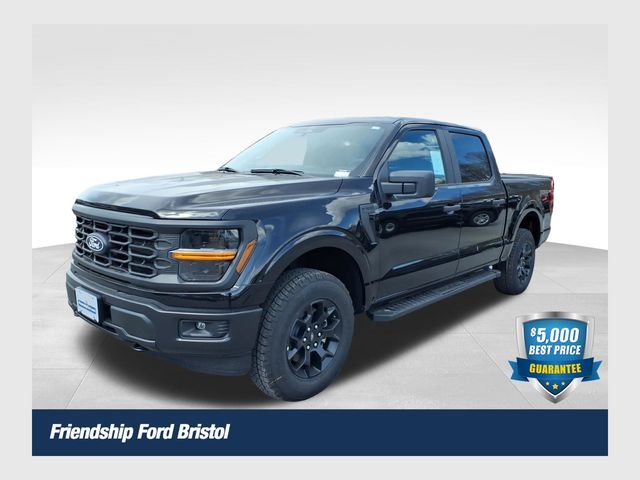 Black Metallic 2026 Ford F-150 STX 4dr SuperCrew 4WD Pickup Truck Four-Wheel Drive Automatic