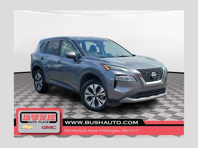 Gray (Gun Metallic) 2023 Nissan Rogue SV AWD SUV / Crossover All-Wheel Drive Continuously Variable Transmission