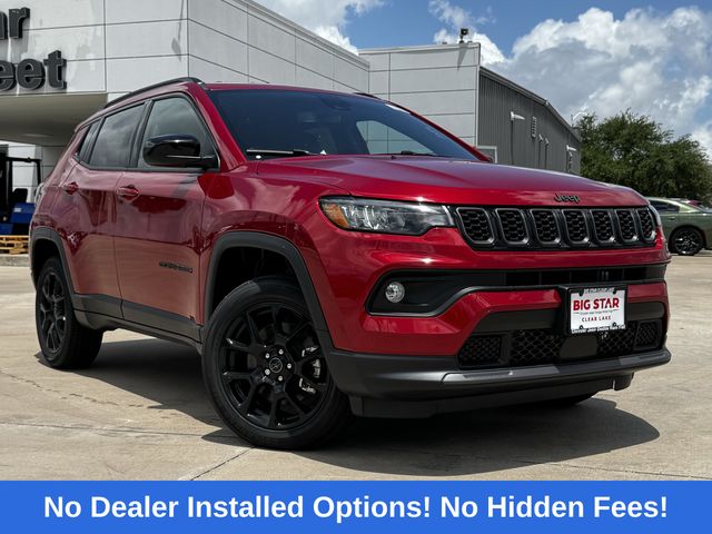 2026 Jeep Compass Latitude Red at Texan Dodge Chrysler Jeep Ram