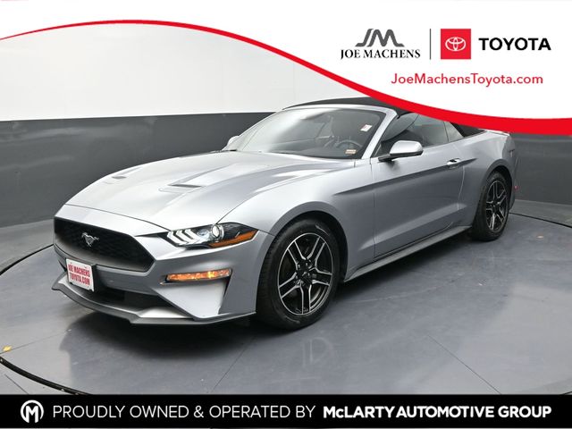 Iconic Silver Metallic 2023 Ford Mustang Convertible Rear-Wheel Drive Automatic