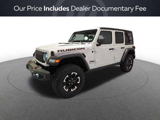Bright White Clearcoat 2025 Jeep Wrangler SUV / Crossover Four-Wheel Drive 8-Speed Automatic
