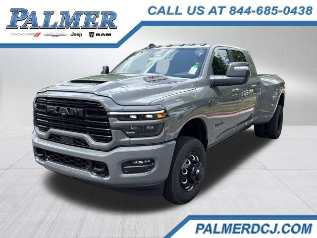 Ceramic White 2026 RAM 3500 Pickup Truck Four-Wheel Drive 8-Speed Automatic