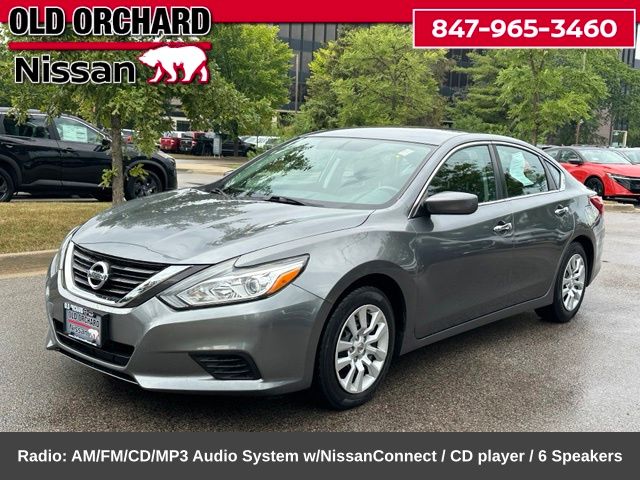 Gray (Gun Metallic) 2016 Nissan Altima Sedan Front-Wheel Drive Continuously Variable Transmission