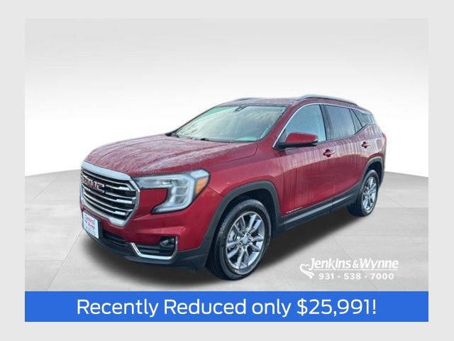 Volcanic Red Tintcoat 2024 GMC Terrain SLT AWD SUV / Crossover All-Wheel Drive 9-Speed Automatic