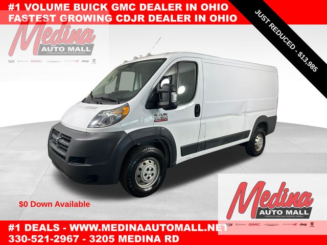2018 RAM ProMaster 1500 136 Low Roof Cargo Van