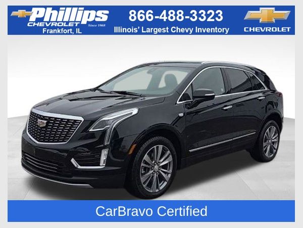 Stellar Black Metallic 2025 Cadillac XT5 Premium Luxury FWD SUV / Crossover Front-Wheel Drive 9-Speed Automatic