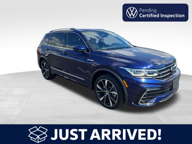 Atlantic Blue Metallic 2024 Volkswagen Tiguan SEL R-Line 4Motion SUV / Crossover All-Wheel Drive 8-Speed Automatic