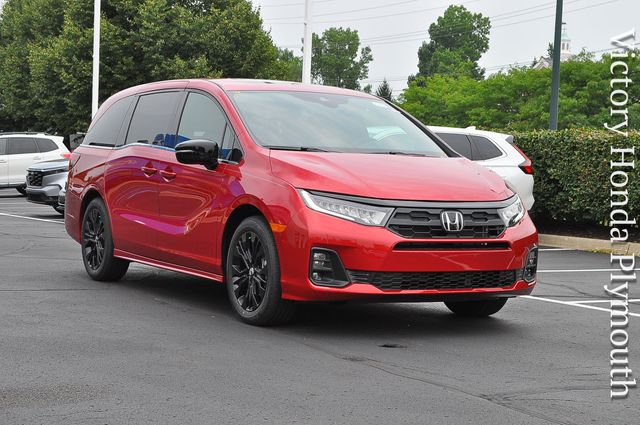 Radiant Red Metallic II 2026 Honda Odyssey Minivan Front-Wheel Drive Automatic
