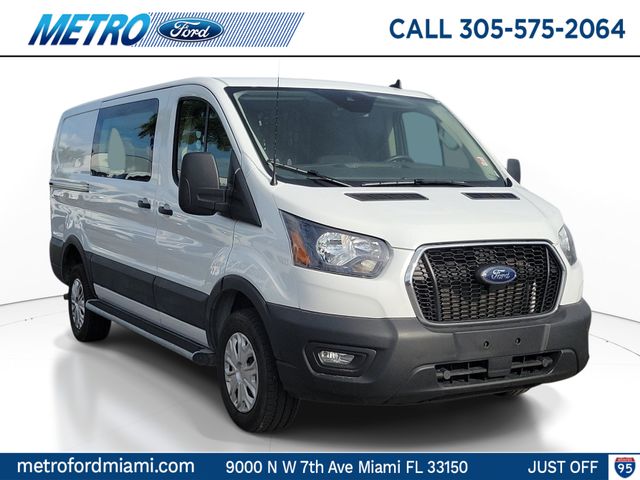 Oxford White 2025 Ford Transit Cargo Van Rear-Wheel Drive