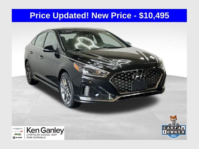 Phantom Black 2018 Hyundai Sonata Sedan Front-Wheel Drive 8-Speed Automatic