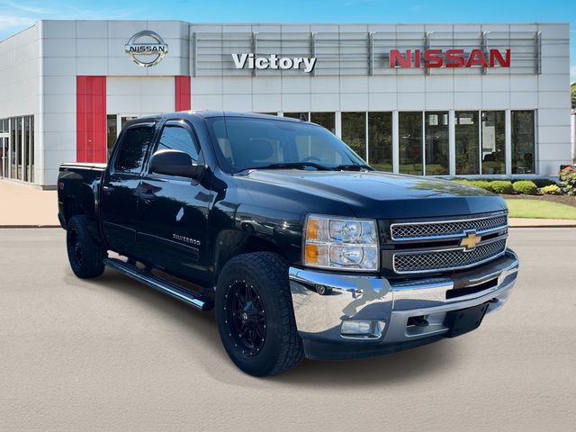 Black Granite Metallic 2012 Chevrolet Silverado 1500 LT Crew Cab 4WD Pickup Truck Four-Wheel Drive 6-Speed Automatic Overdrive