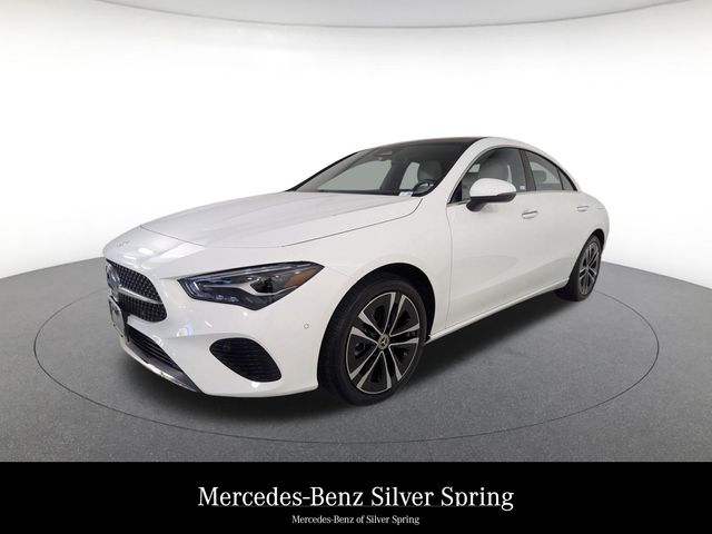Polar White 2026 Mercedes-Benz CLA 250 4MATIC Coupe All-Wheel Drive 8-Speed Dual Clutch