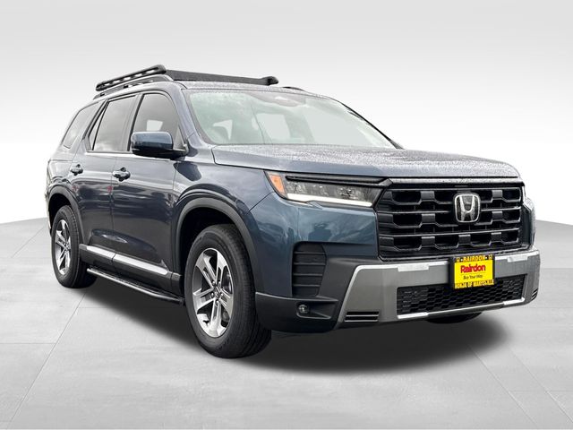 Smoke Blue Pearl 2026 Honda Pilot EX-L AWD SUV / Crossover All-Wheel Drive Automatic