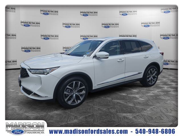 White 2023 Acura MDX SH-AWD with Technology Package SUV / Crossover All-Wheel Drive Automatic
