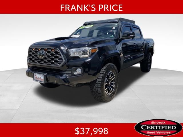 Midnight Black Metallic 2020 Toyota Tacoma Pickup Truck Four-Wheel Drive 6-Speed Automatic