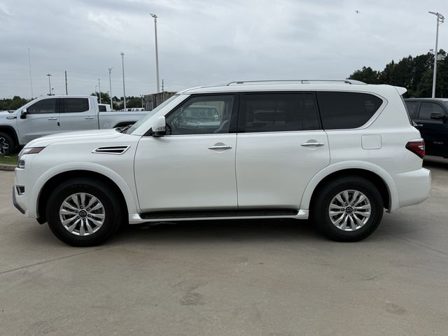 2024 Nissan Armada SV White at Wharton Ford