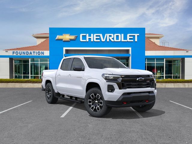 Summit White 2026 Chevrolet Colorado Z71 Crew Cab 4WD Pickup Truck Four-Wheel Drive 8-Speed Automatic