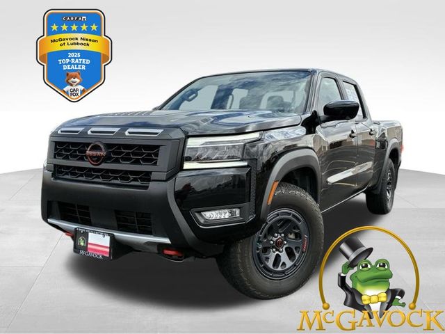 Super Black 2025 Nissan Frontier Pickup Truck Four-Wheel Drive 9-Speed Automatic Overdrive