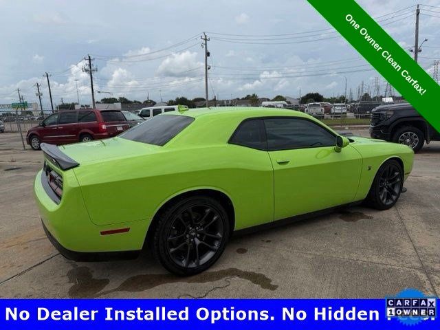 2023 Dodge Challenger R/T Scat Pack Green at Bayway Cadillac of The Woodlands