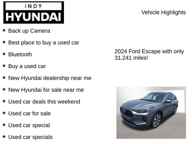 Used 2024 Ford Escape Platinum For Sale in Indianapolis, IN