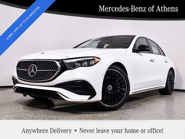 Polar White 2026 Mercedes-Benz E-Class Sedan All-Wheel Drive 9-Speed Automatic
