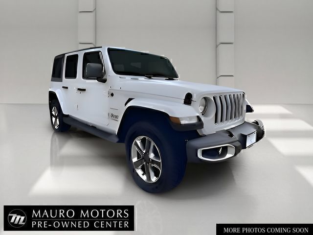 Bright White Clearcoat 2021 Jeep Wrangler Unlimited Sahara 4WD SUV / Crossover Four-Wheel Drive 8-Speed Automatic