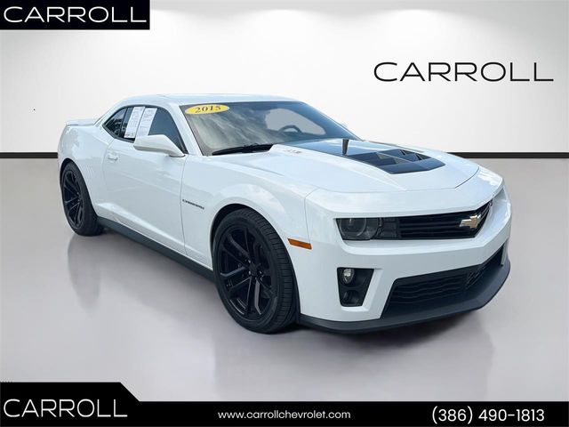 Summit White 2015 Chevrolet Camaro Coupe Rear-Wheel Drive 6-Speed Automatic