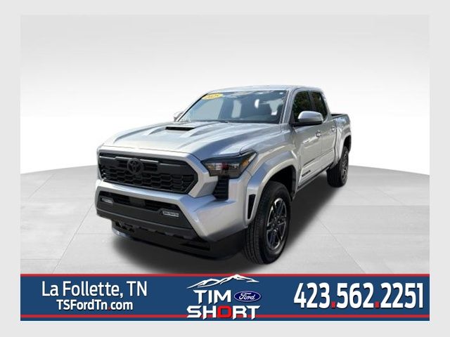 Celestial Silver Metallic 2025 Toyota Tacoma Pickup Truck Four-Wheel Drive 8-Speed Automatic