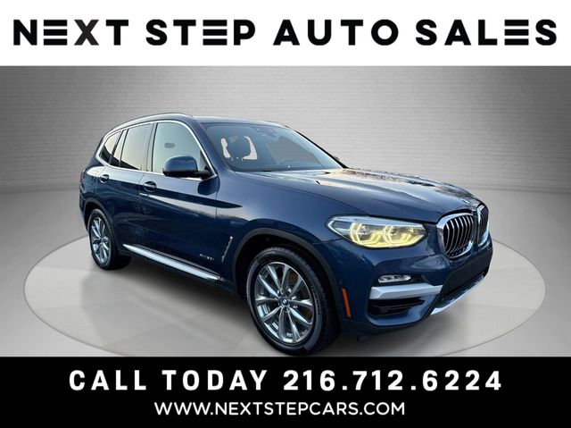 Phytonic Blue Metallic 2018 BMW X3 xDrive30i AWD SUV / Crossover All-Wheel Drive 8-Speed Automatic