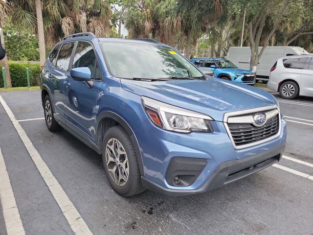 Horizon Blue 2020 Subaru Forester 2.5i Premium AWD SUV / Crossover All-Wheel Drive Continuously Variable Transmission