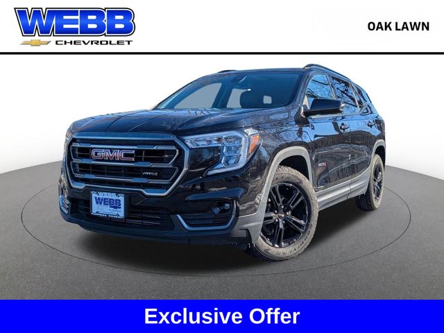 Black (Ebony Twilight Metallic) 2022 GMC Terrain SUV / Crossover All-Wheel Drive 9-Speed Automatic