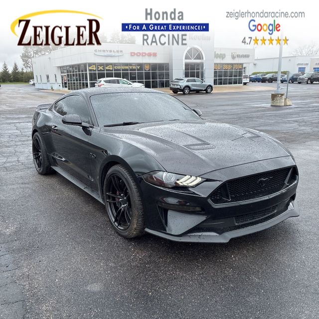 Shadow Black 2019 Ford Mustang Coupe Rear-Wheel Drive 6-Speed Manual
