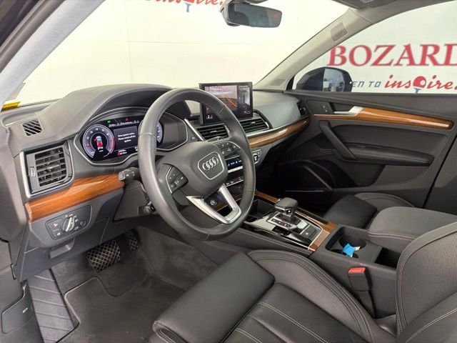 2023 Mythos Black Metallic Audi Q5 45 S line Premium Plus quattro AWD SUV