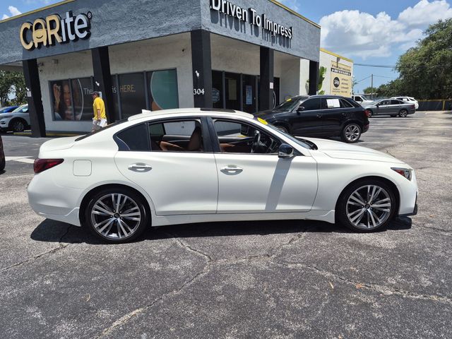 Used 2023 INFINITI Q50 SENSORY 4D Sedan